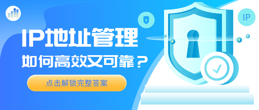 如何讓IP地址管理更加高效可靠？點(diǎn)擊解鎖完整答案